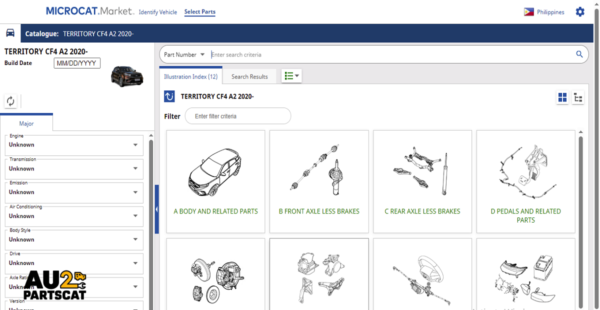 Microcat EPC Ford Online Parts Catalog [2025] - Image 4