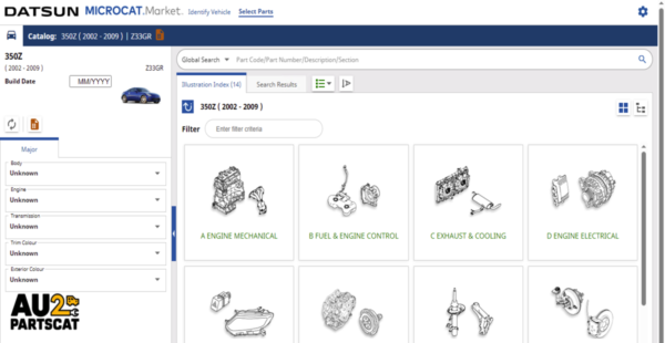 Microcat Epc Nissan Global Online Parts Catalog [2025] - Image 2