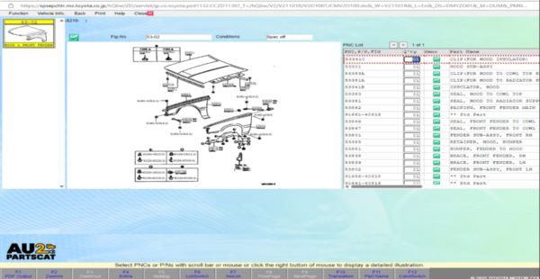 Toyota dealer EPC Online Parts Catalog [2025] - Image 6