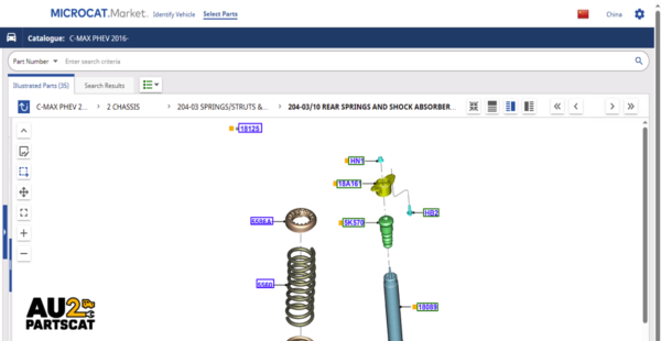 Microcat EPC Ford Online Parts Catalog [2025] - Image 5