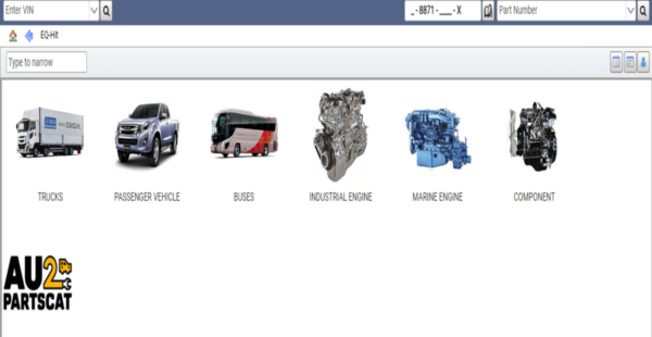 Isuzu EQ Hit EPC online platform for vehicle parts cataloging ، ISUZU EQ-Hit EPC Online Parts Catalog [2025]