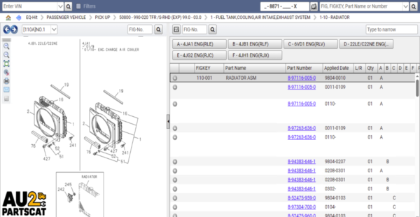 ISUZU EQ-Hit EPC Online Parts Catalog [2025] - Image 2