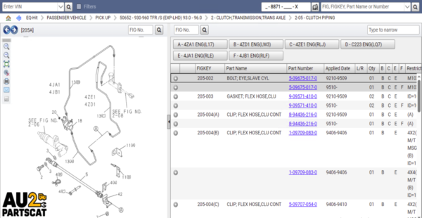 ISUZU EQ-Hit EPC Online Parts Catalog [2025] - Image 3