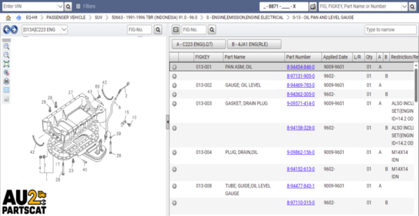 ISUZU EQ-Hit EPC Online Parts Catalog [2025] - Image 4