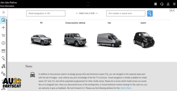 benz epc online، Mercedes EPC online platform for parts catalog access