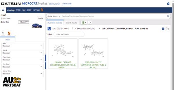 Microcat Epc Nissan Global Online Parts Catalog [2025] - Image 3