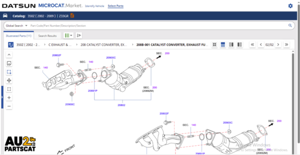 Microcat Epc Nissan Global Online Parts Catalog [2025] - Image 4