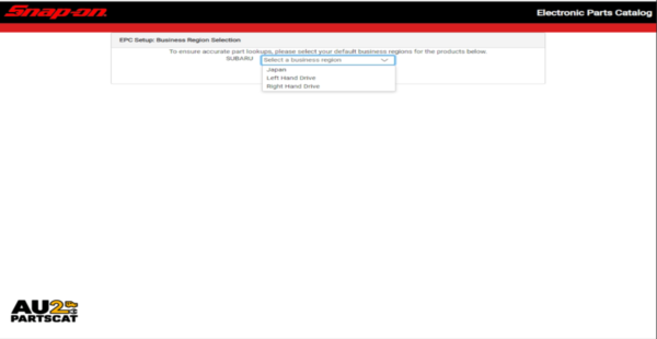 Subaru Snap-On EPC Online Parts Catalog [2025]